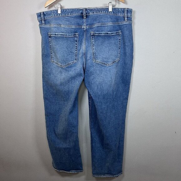 Lane Bryant Flex Magic Waistband Relaxed Fit Mid-Rise Straight Jeans Women’s 22 - Picture 3 of 11